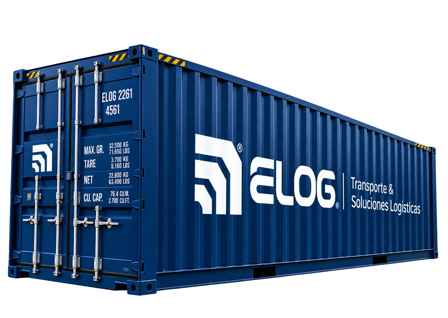 Contenedor ELOG para transporte internacional