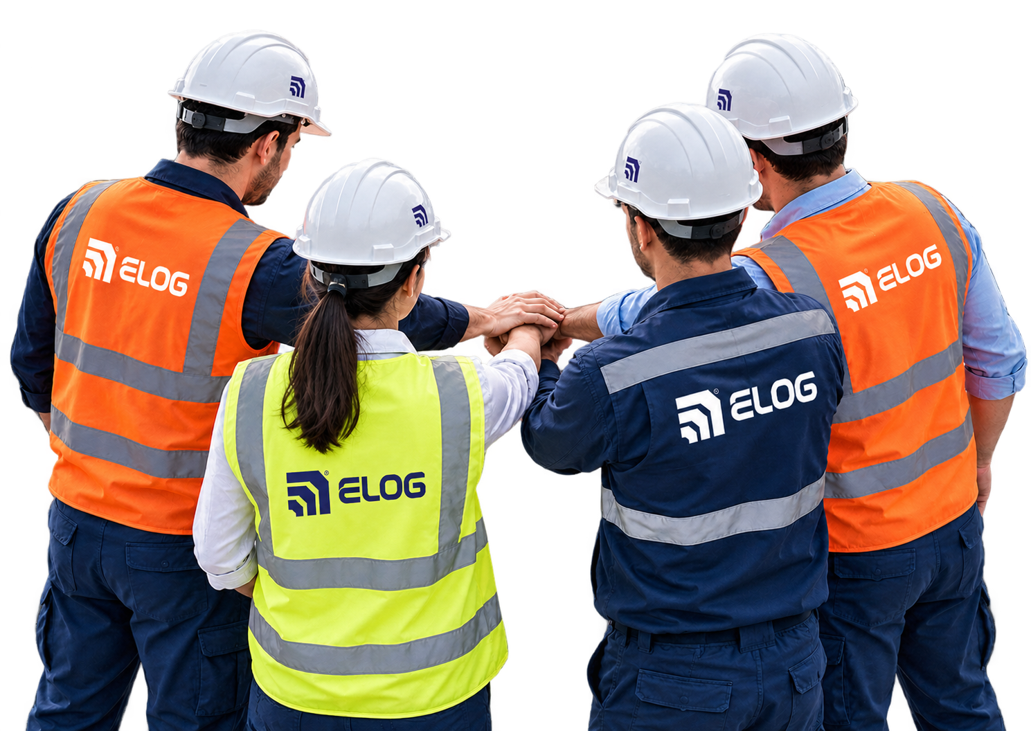 Equipo ELOG coordinando una operación logística